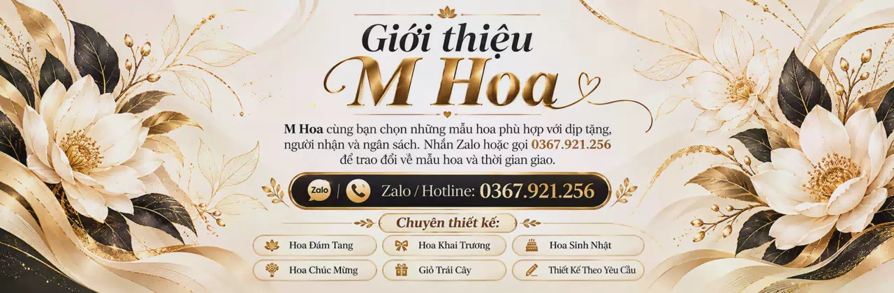 Ảnh bìa Shop hoa tươi Xã Tân Dương Đồng Tháp - Hoa gửi trao, tình ở lại